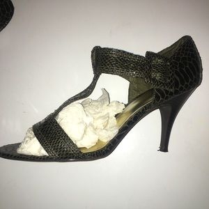 Faux Animal Print Heels